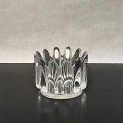 Vintage Orrefors Princess Crystal Bowl from 1970s, Design by Sven Palmqvist