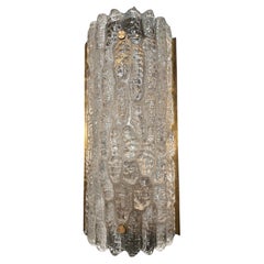 Vintage Orrefors Sweden Brutalist Wall Sconce Carl Fagerlund for Lyfa