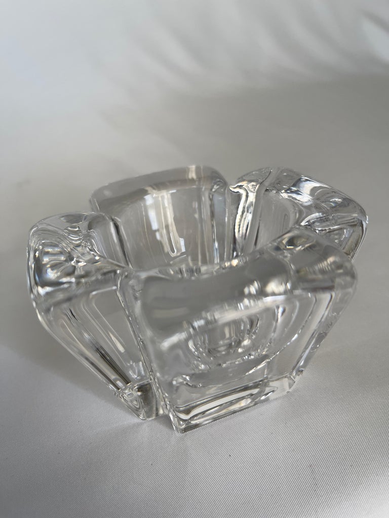 Vintage Orrefors Sweden Crystal Votive Candle Holder For Sale at 1stDibs orrefors sweden