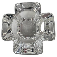 Retro Orrefors Sweden Crystal Votive Candle Holder