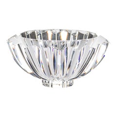 Vintage Orrefors Zodiac Cut Crystal Decorative Bowl / Centerpiece