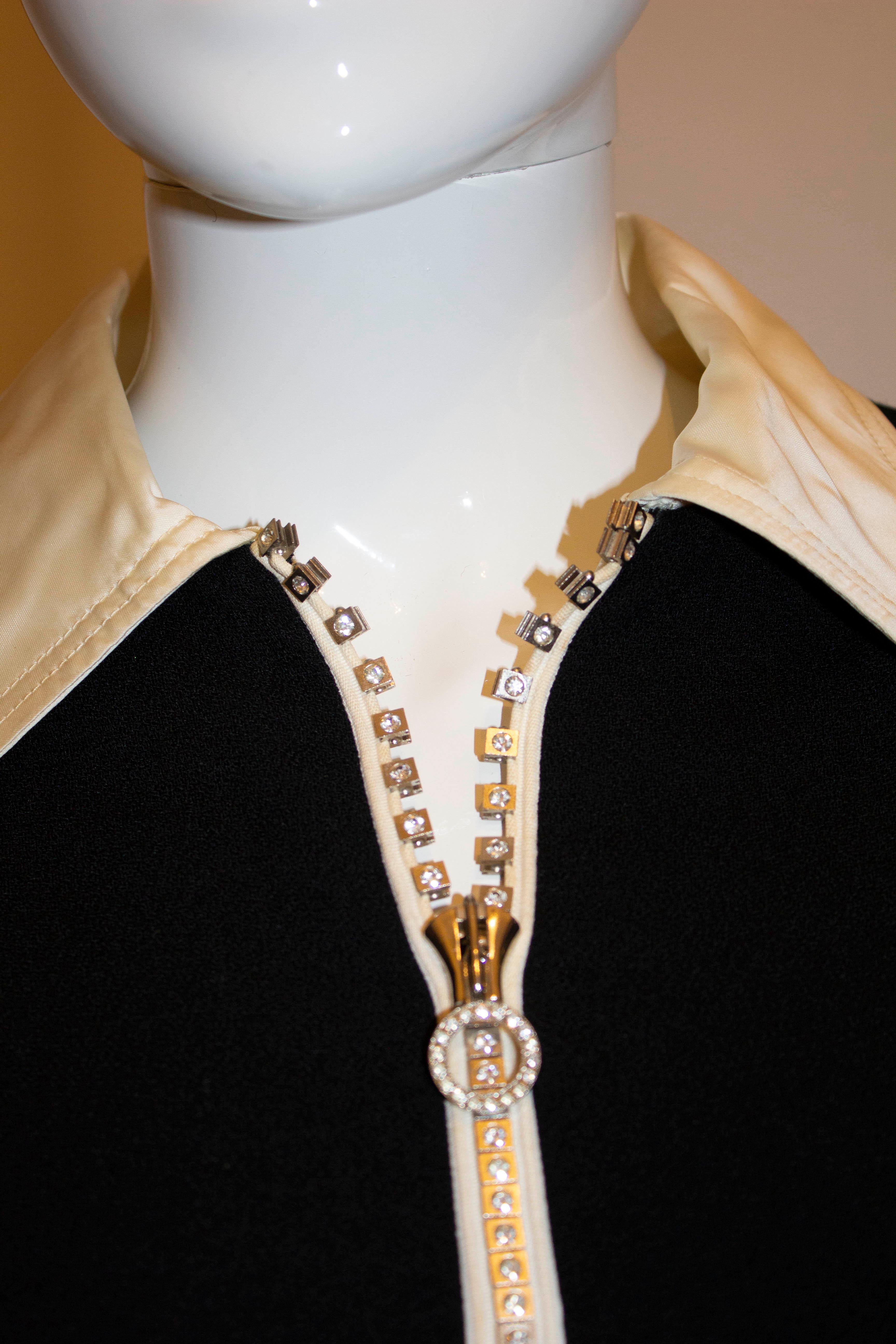 Vintage Oscar de la Renta Dress with wonderful zip 2