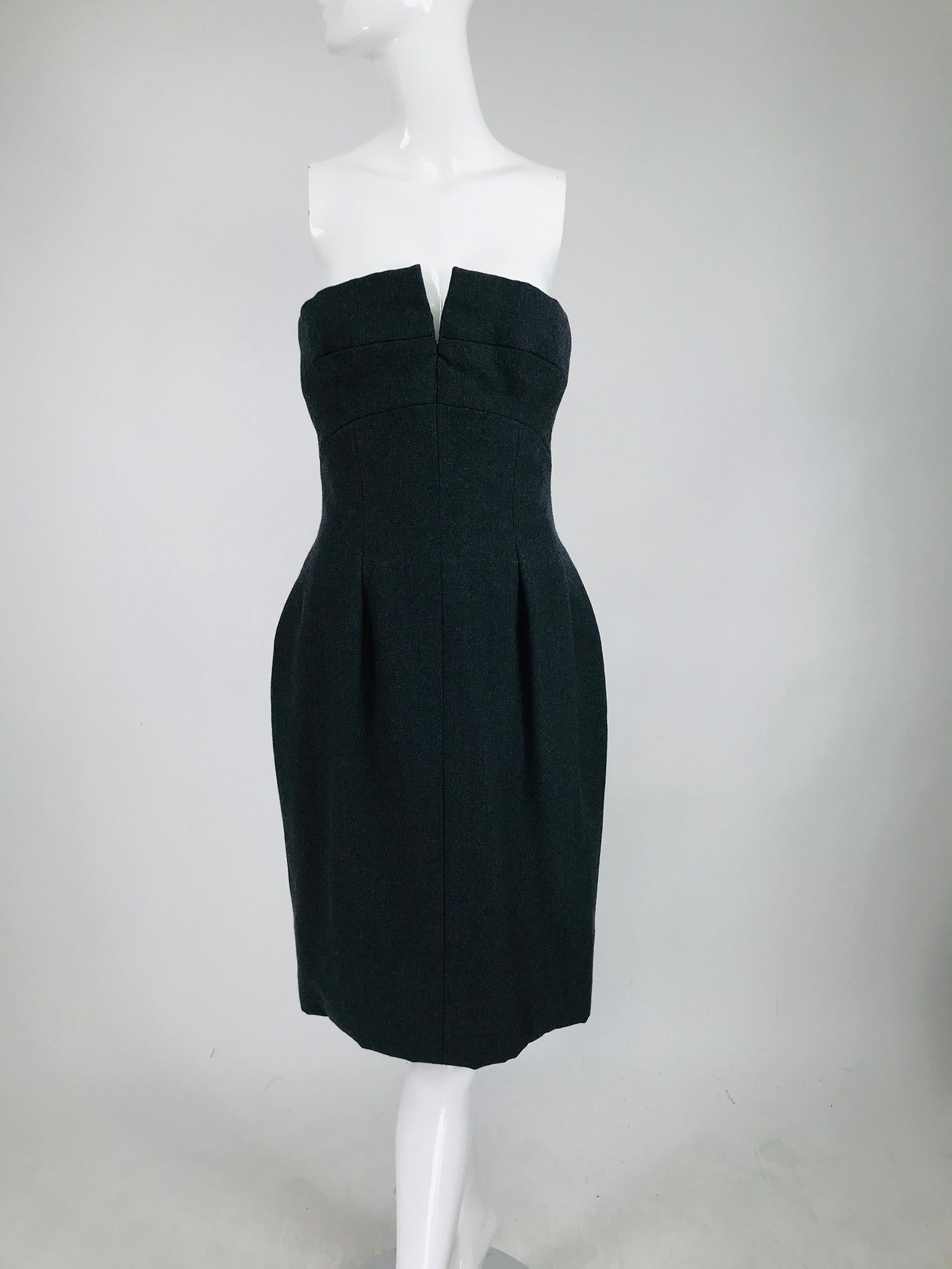 Vintage Oscar de la Renta Silk Stripe Open Front Skirt Shawl and Dress 6