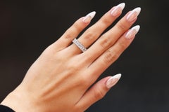 Vintage Oscar Heyman 5 Carats Diamond Eternity Band Size 5 3/4