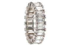 Oscar Heyman Vintage Eternity-Ring, Vintage, 5 Karat Diamant, Größe 5 3/4