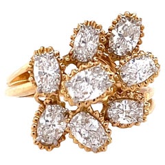 Vintage Oscar Heyman Diamond 18 Karat Gold Ring