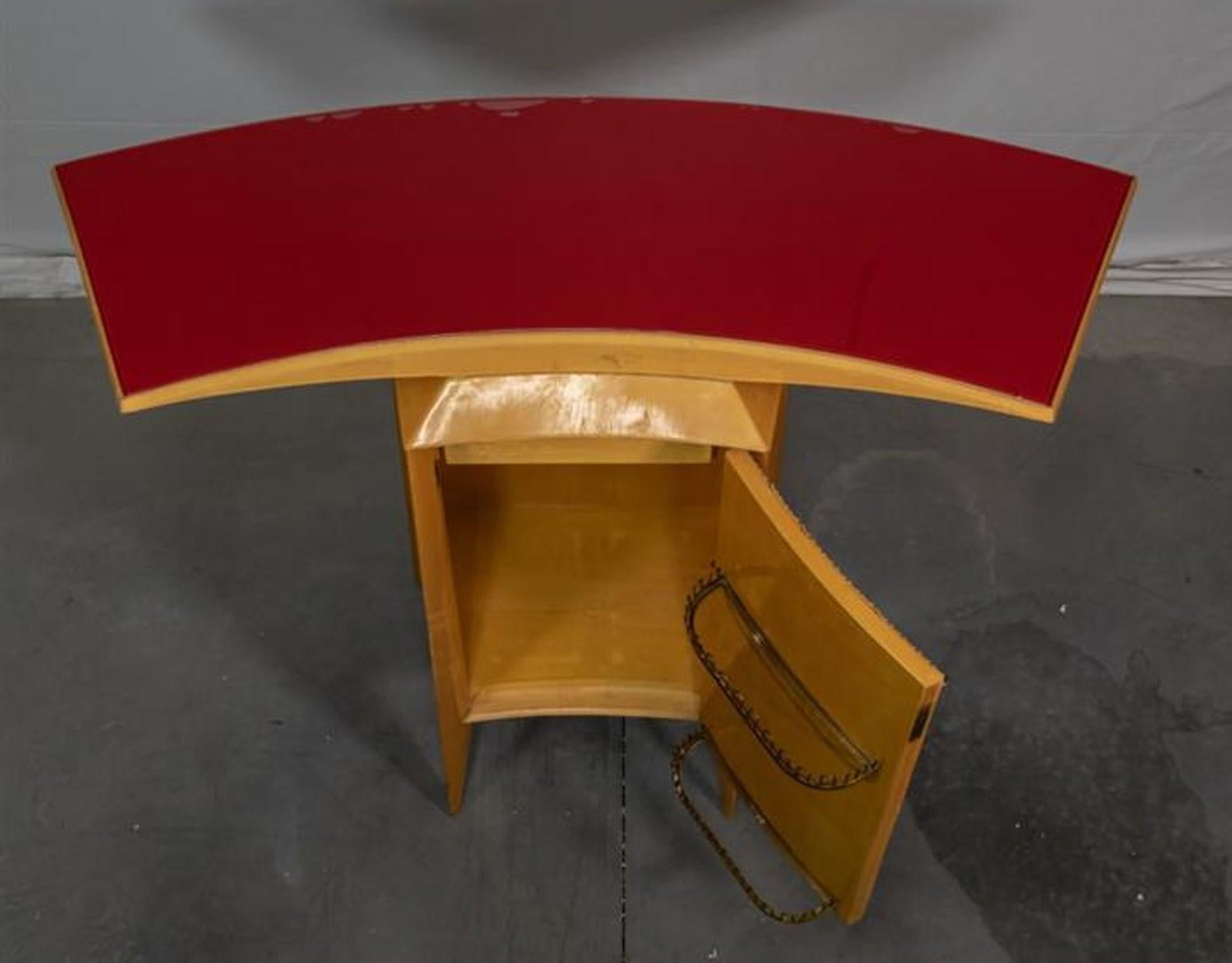 Italian Vintage Osvaldo Borsani Bar For Sale