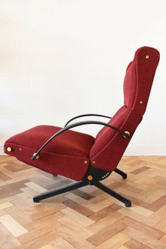 Vintage Osvaldo Borsani P40 Chaise Lounge Chair for Tecno Italian Design