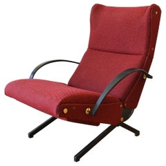 Vintage Osvaldo Borsani P40 Chaise Lounge Chair for Tecno Italian Design