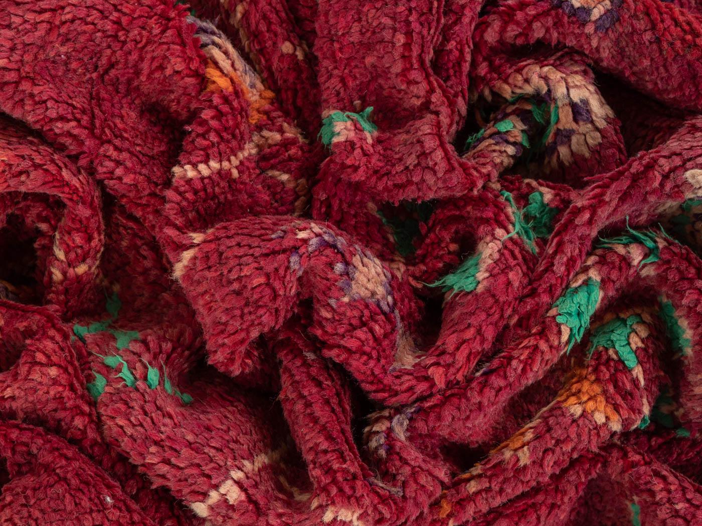 Handgefertigter Ourika-Berberteppich aus 100% Marokkanischer Wolle im Zustand „Gut“ im Angebot in Neuss, NW