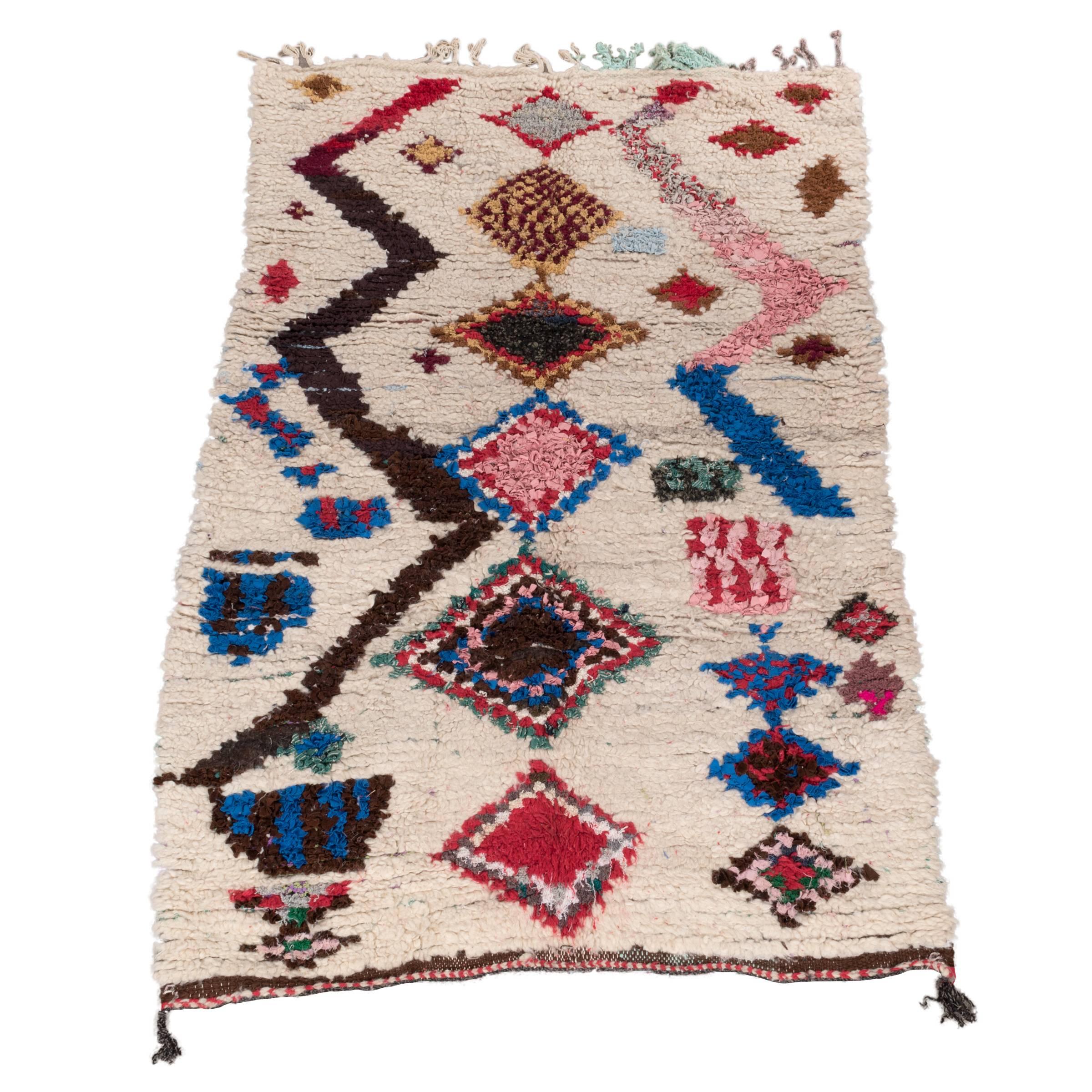 Vintage Ourika Rug Hand Picked from Morocco