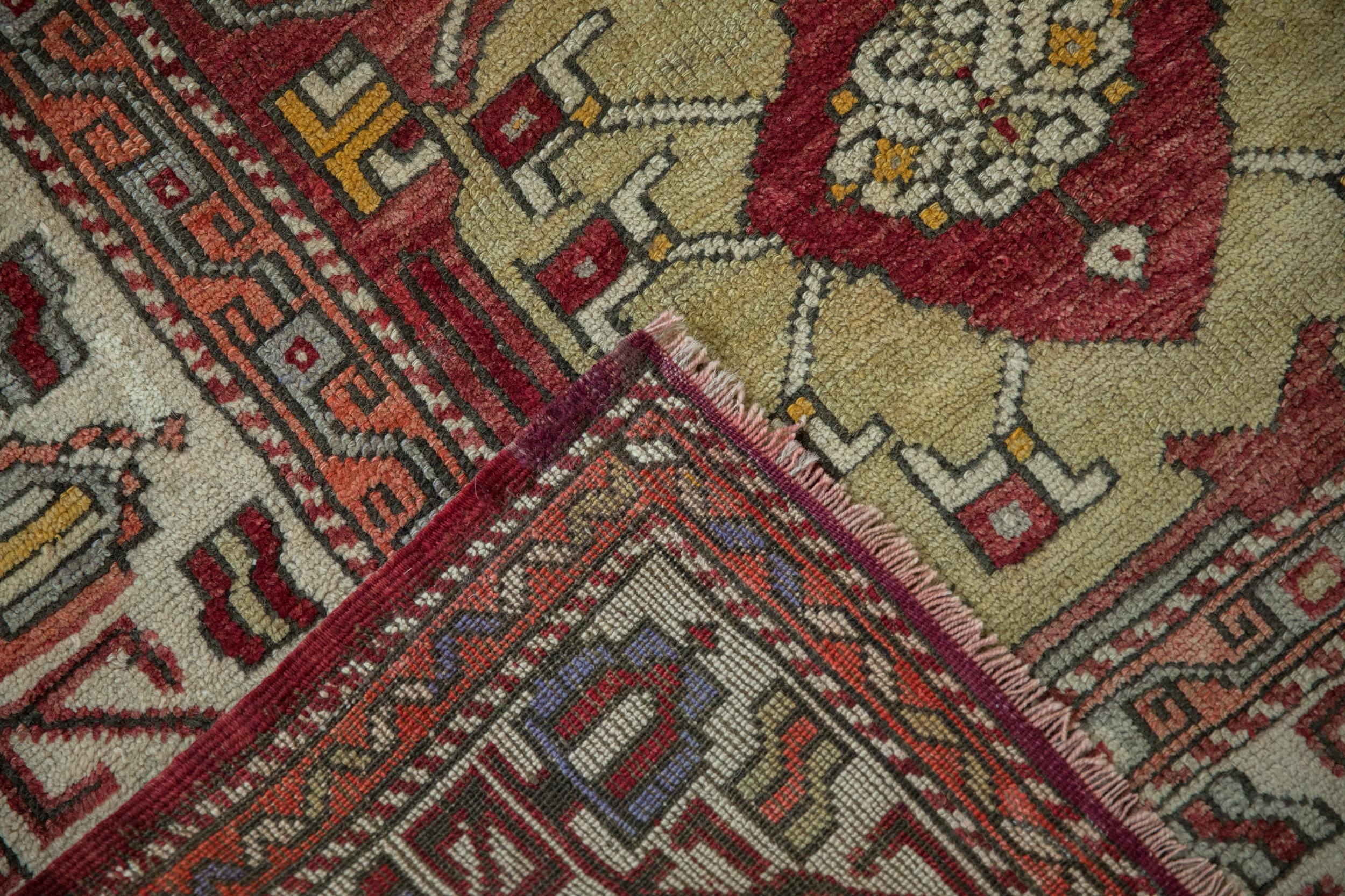 Vintage Oushak Carpet For Sale 2
