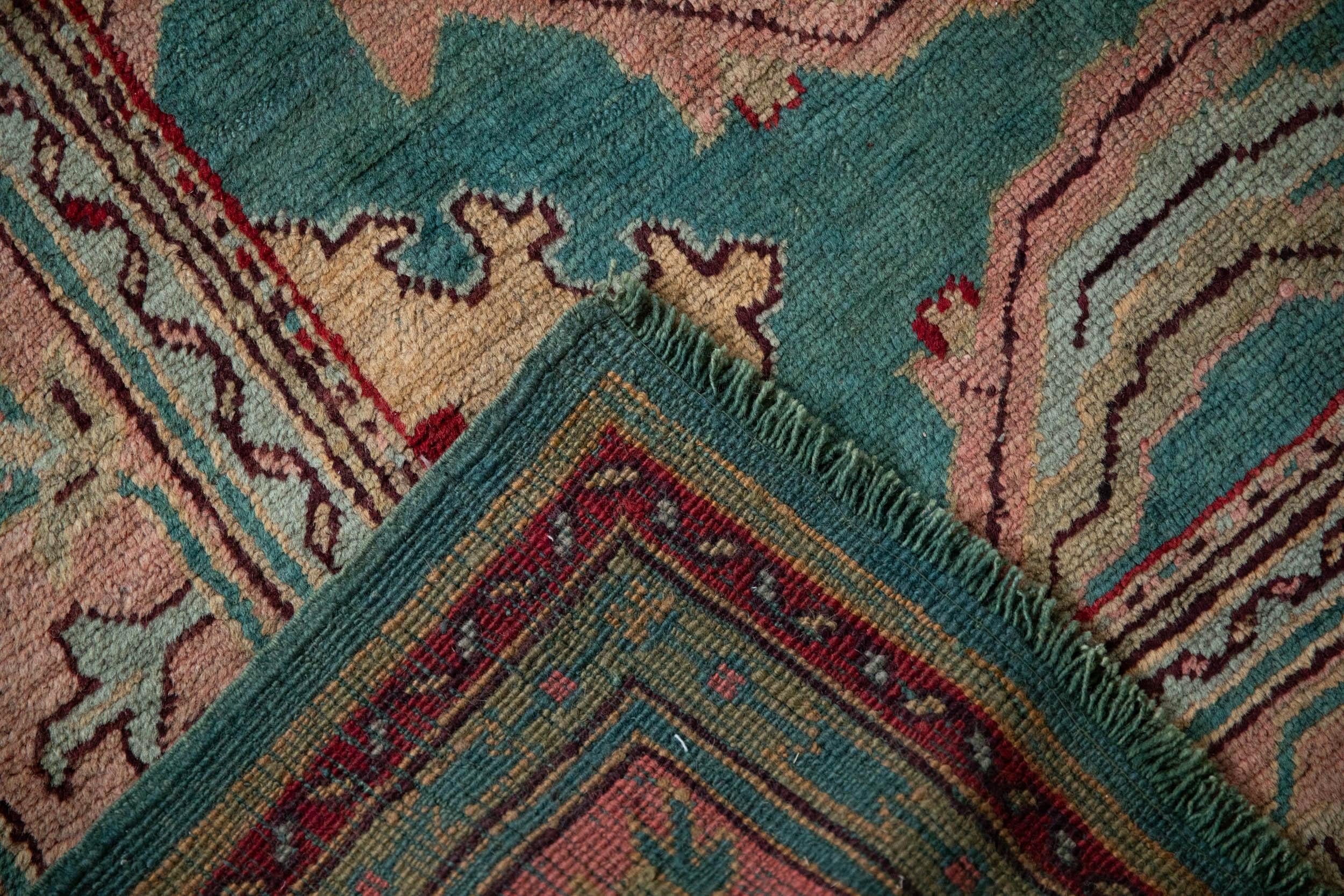 Alfombra Oushak Vintage en venta 2