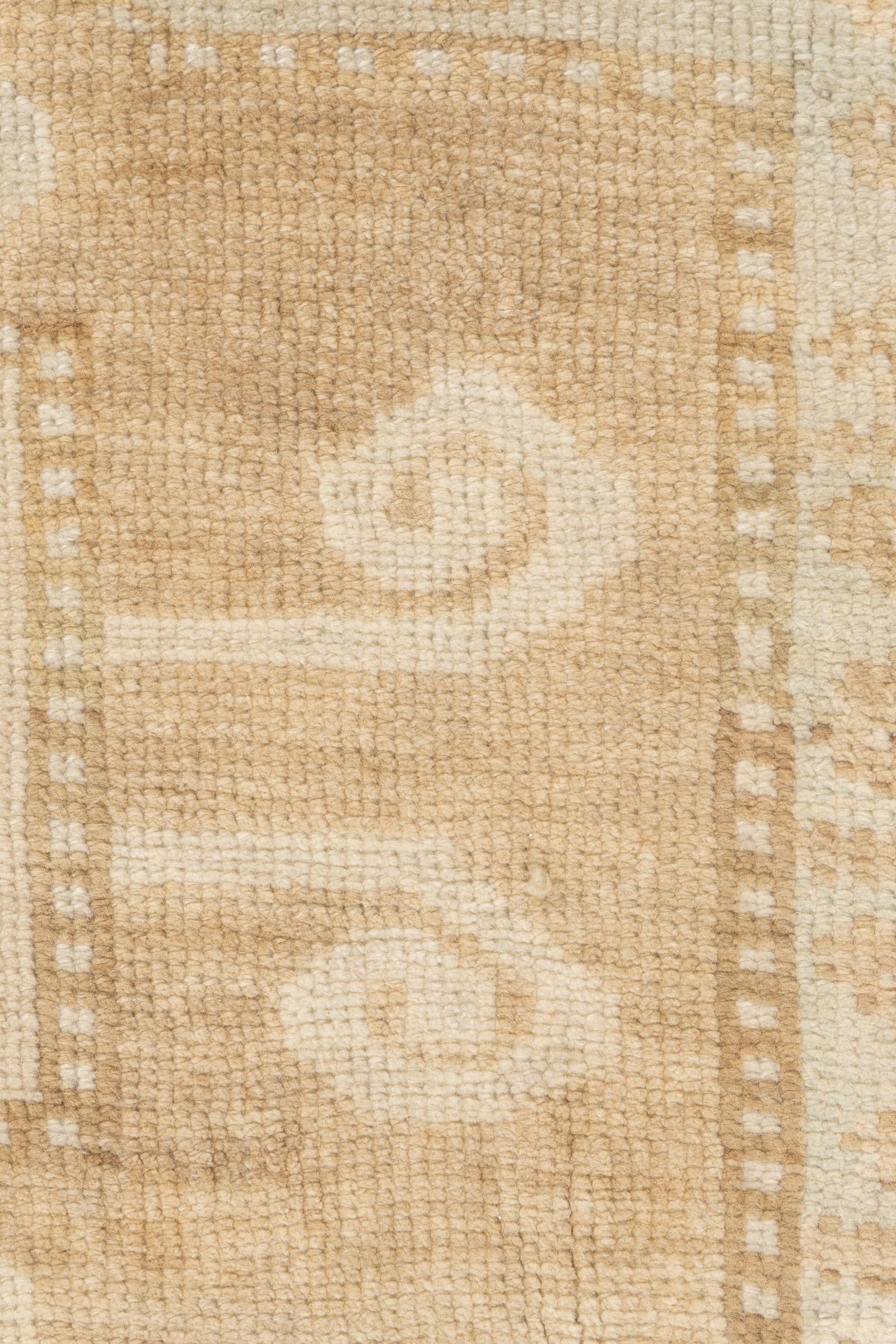 Tapis turc Oushak Karachof Design Vintage 6'5 X 10'5 en vente 1
