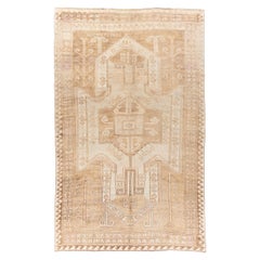 Oushak Karachof Design-Teppich im Vintage-Stil 6'5 X 10'5