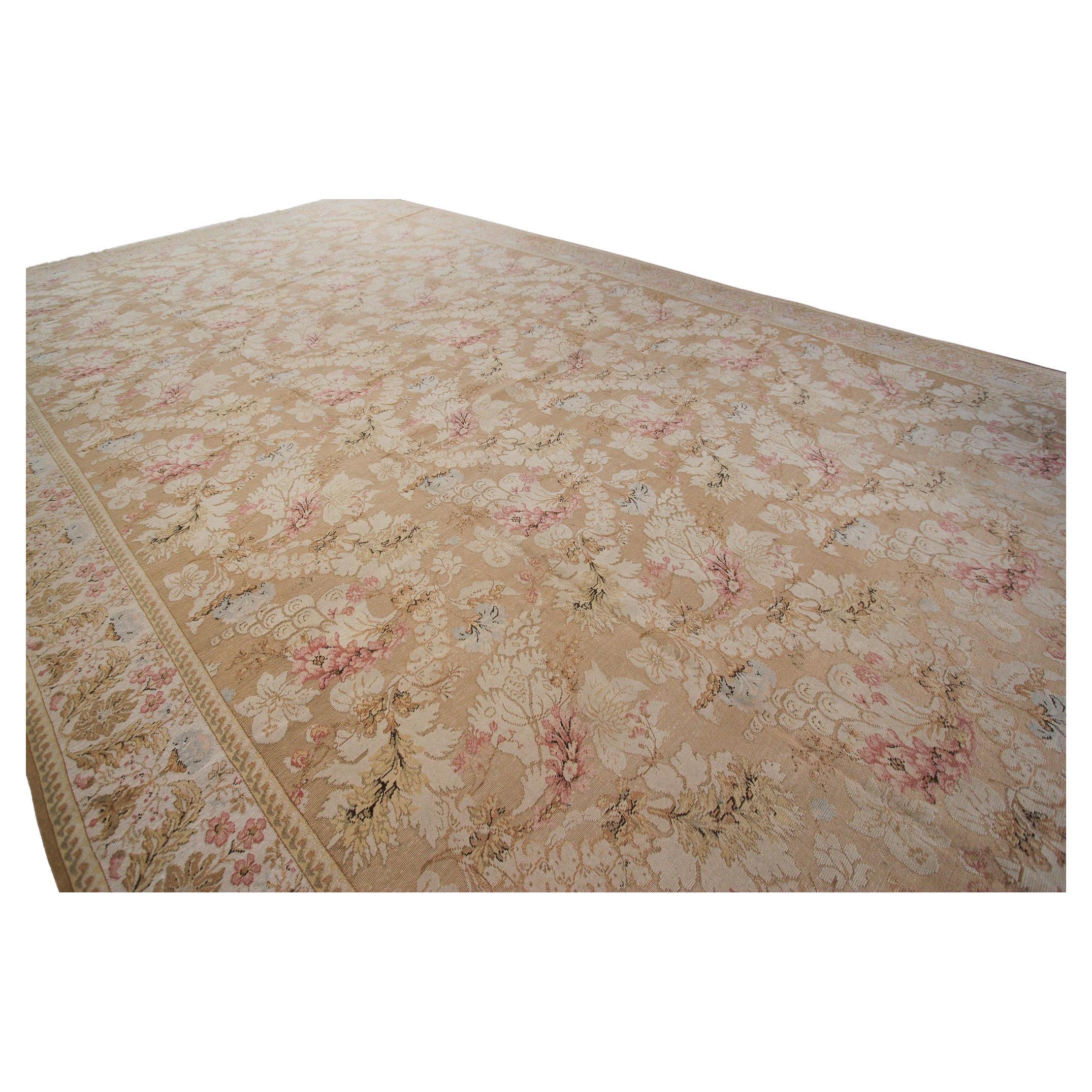 Antiker türkischer Oushak Teppich Übergroßer Teppich Unglaublich Handgemacht 

13' x 23'

397cm x 701cm


