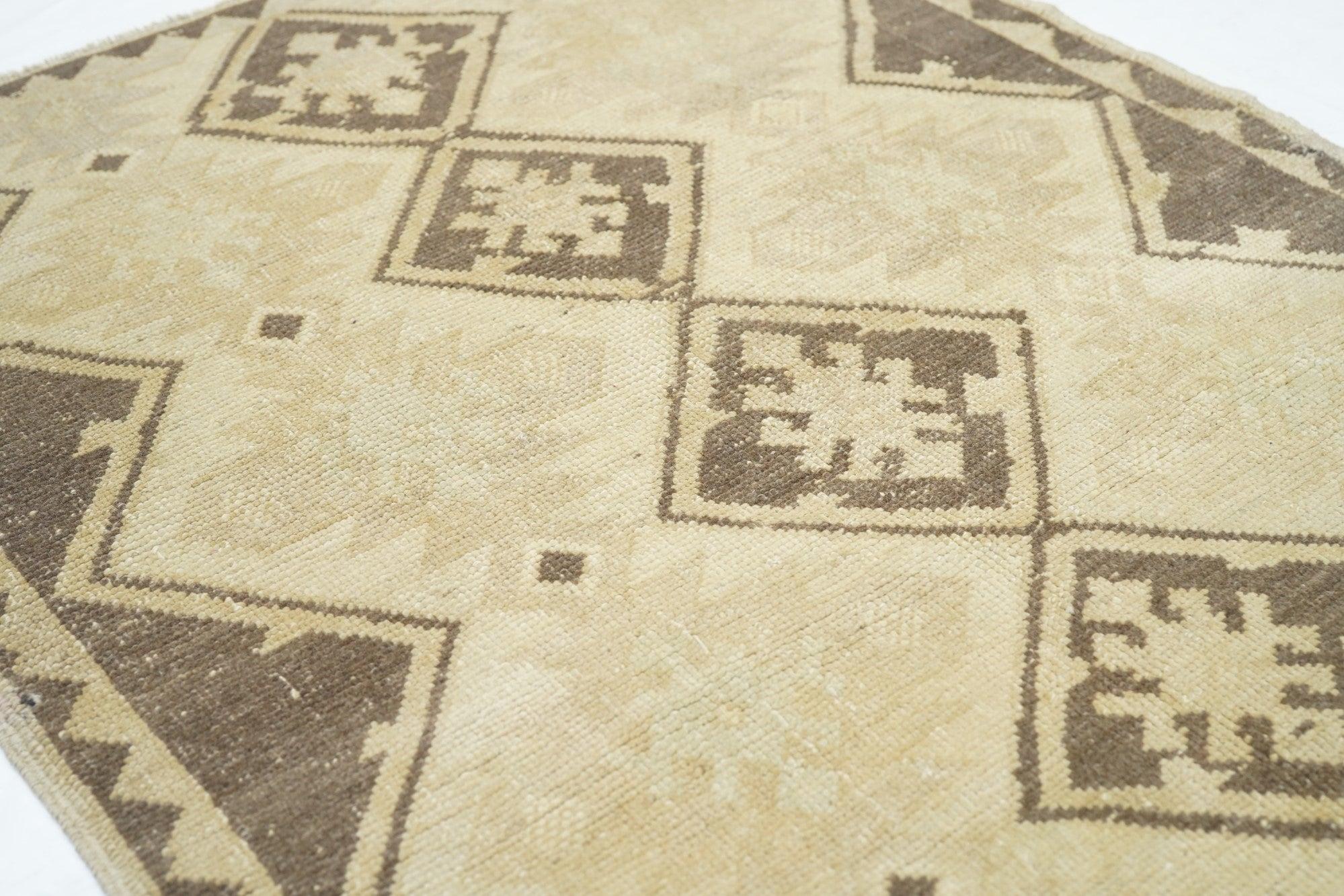 Alfombra Vintage Oushak 3'0