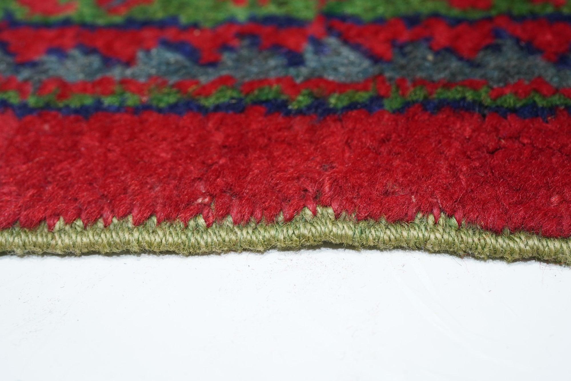 Wool Vintage Oushak Rug  For Sale