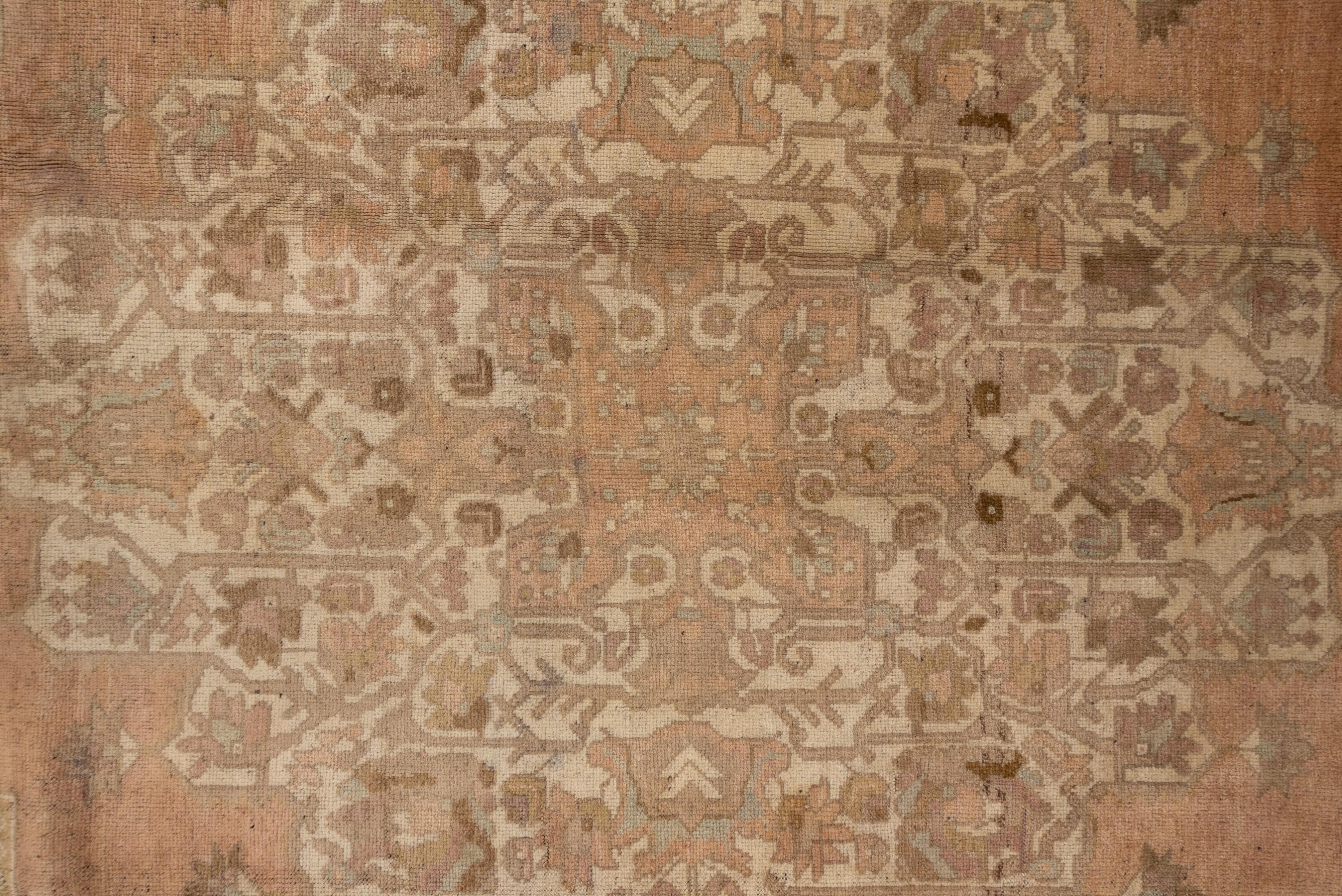 Annodato a mano Vintage Oushak Rug in vendita