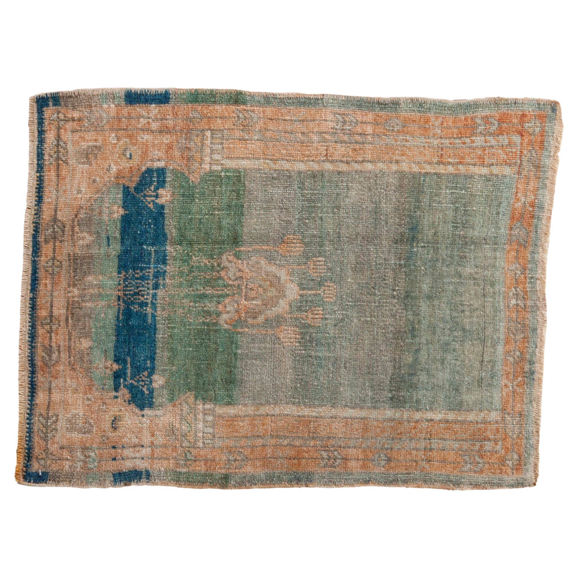 Vintage-Oushak-Teppich