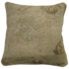 Vintage Oushak Rug Pillow