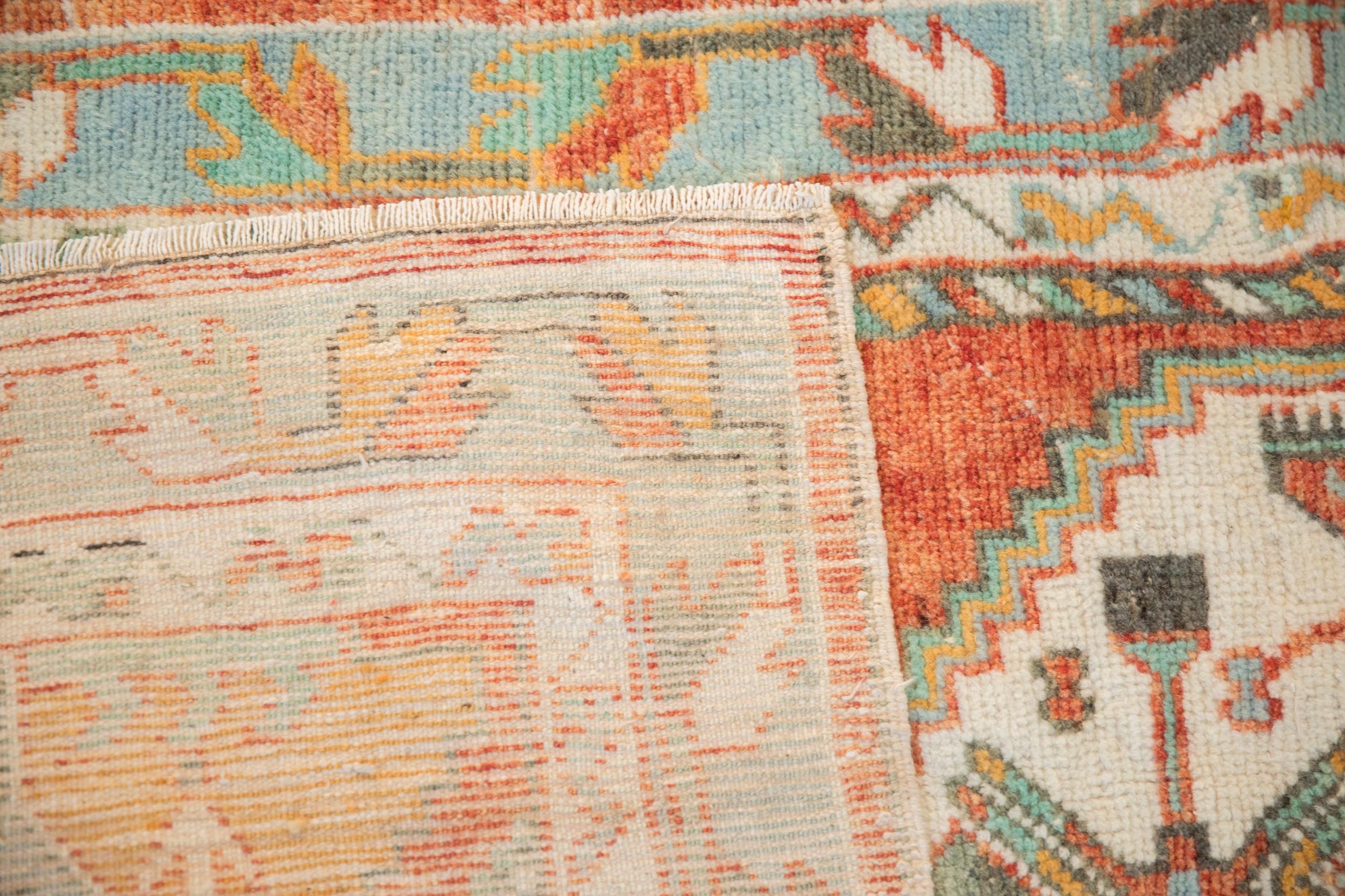Vintage Oushak Teppich Läufer im Angebot 3