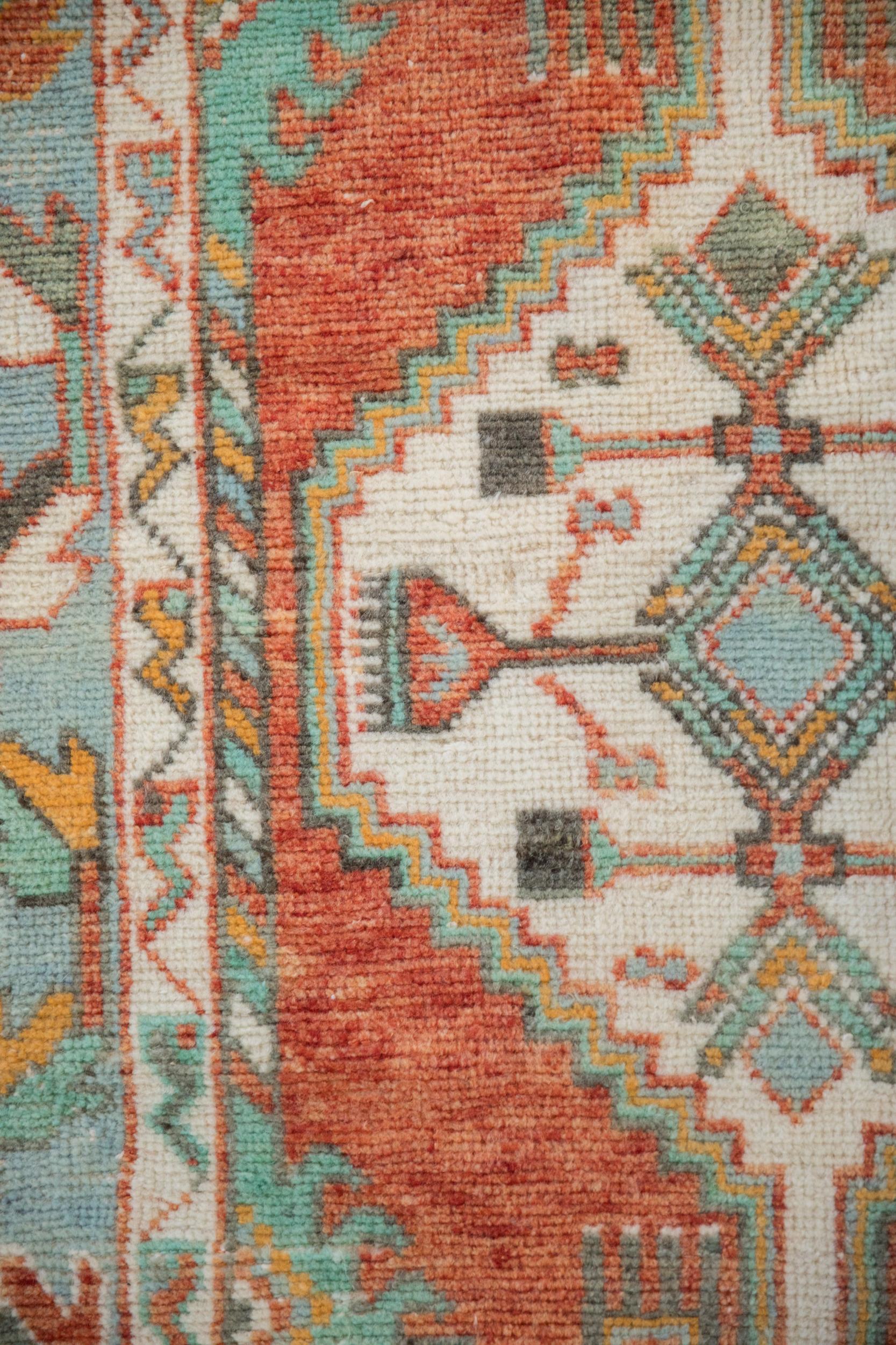 Vintage Oushak Teppich Läufer (Türkisch) im Angebot