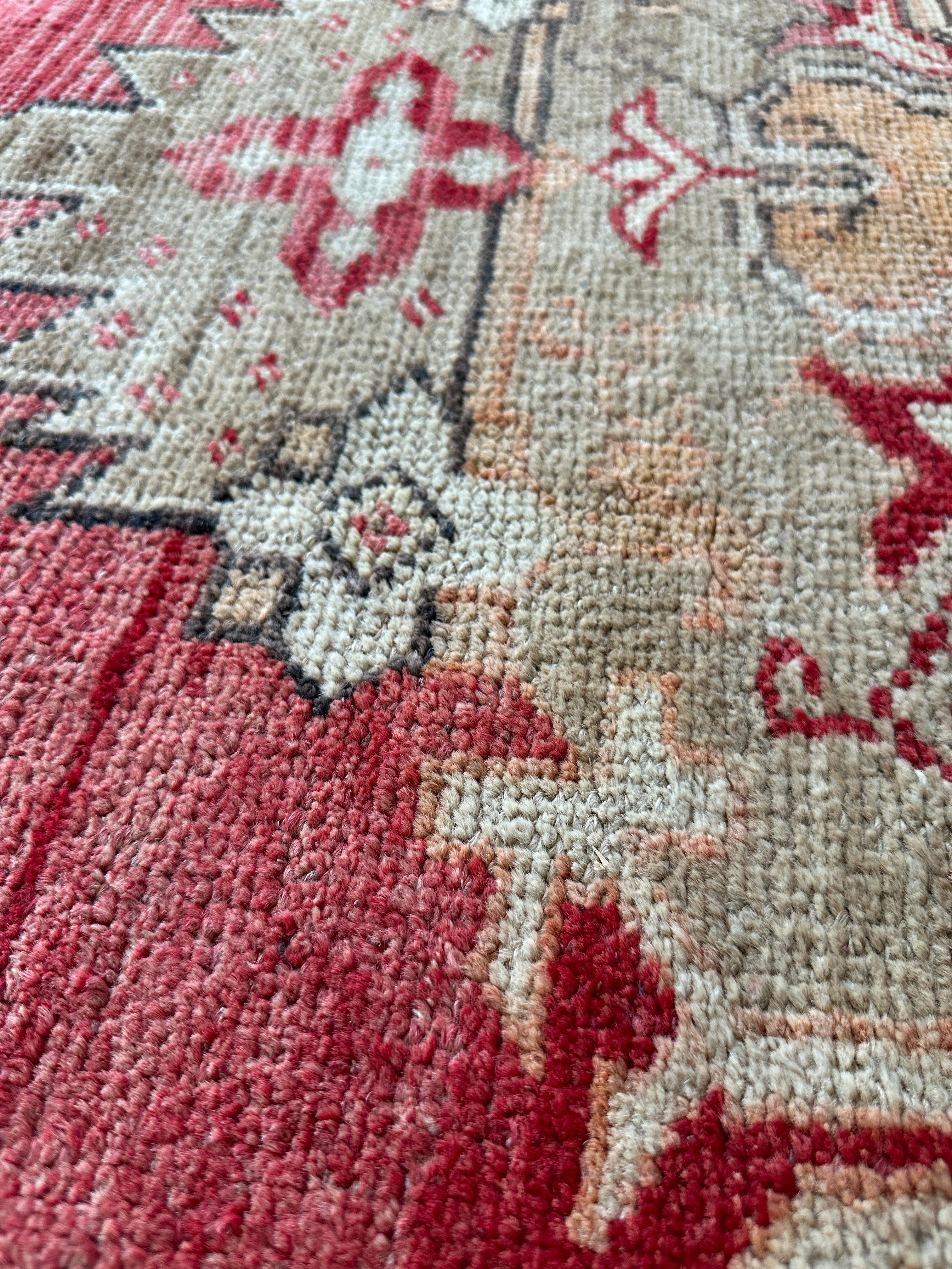 Turco Tappeto Oushak Runner Vintage - 2' 9