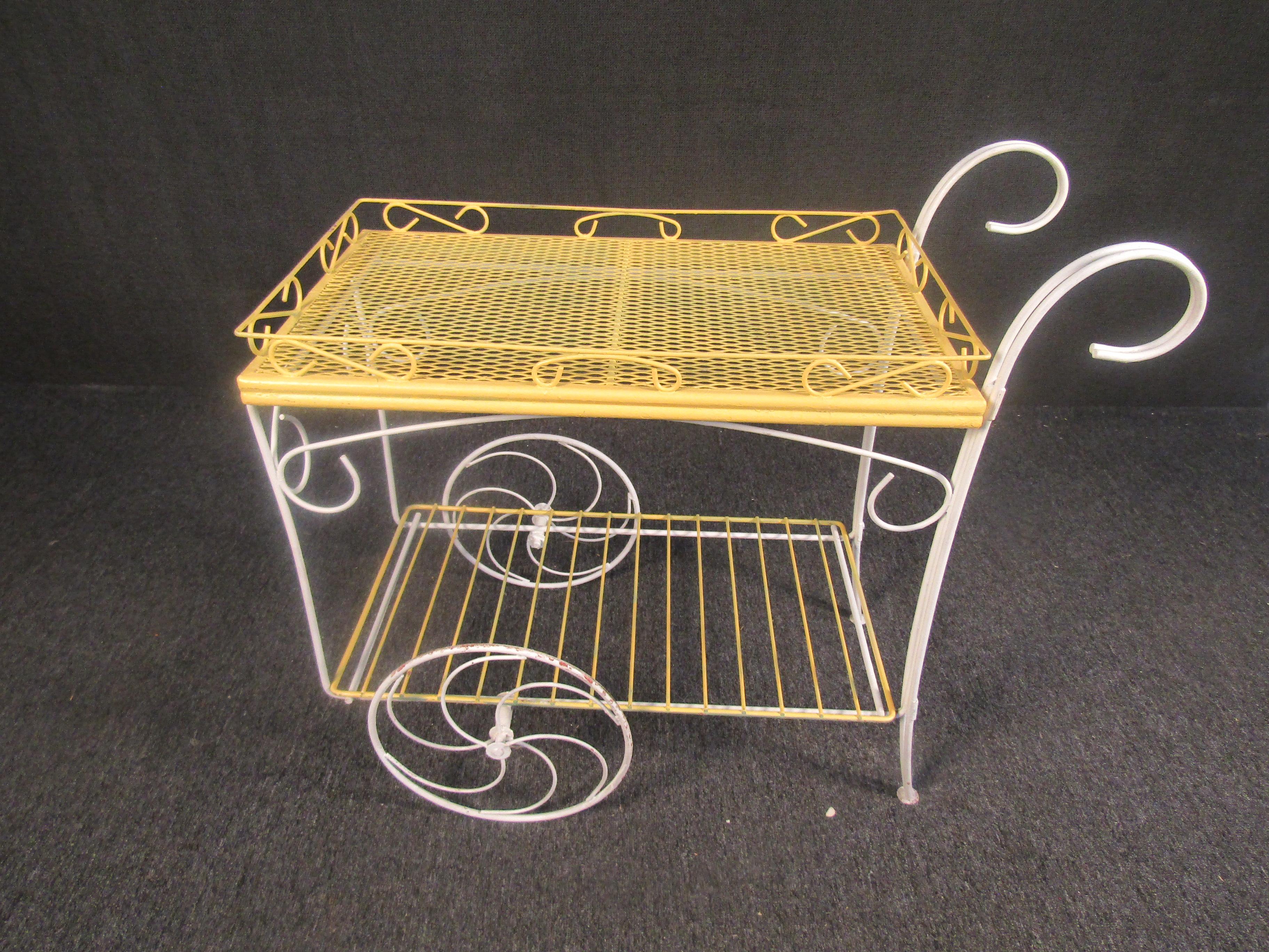 Vintage Outdoor Bar Cart at 1stDibs