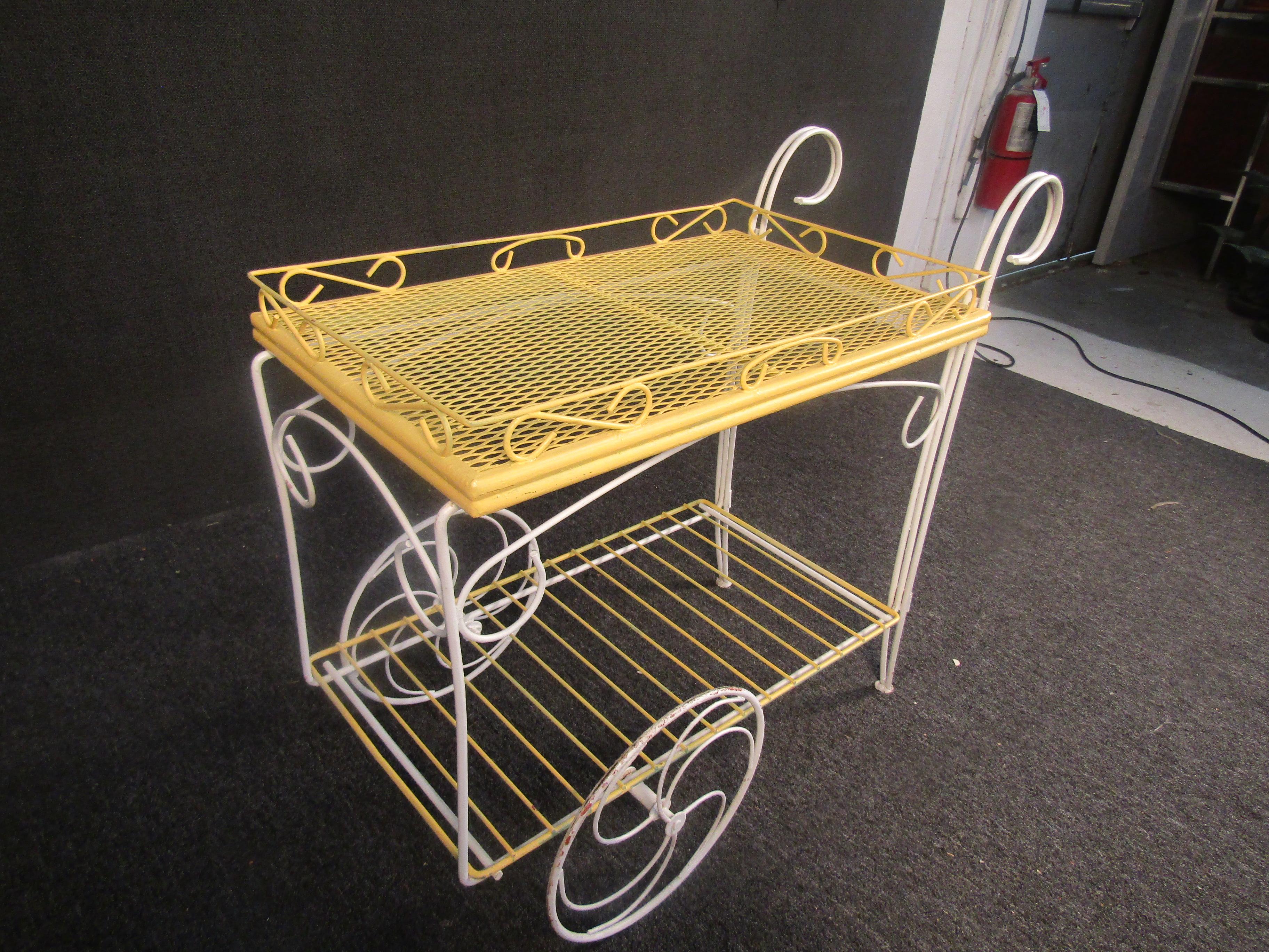 Vintage Outdoor Bar Cart at 1stDibs