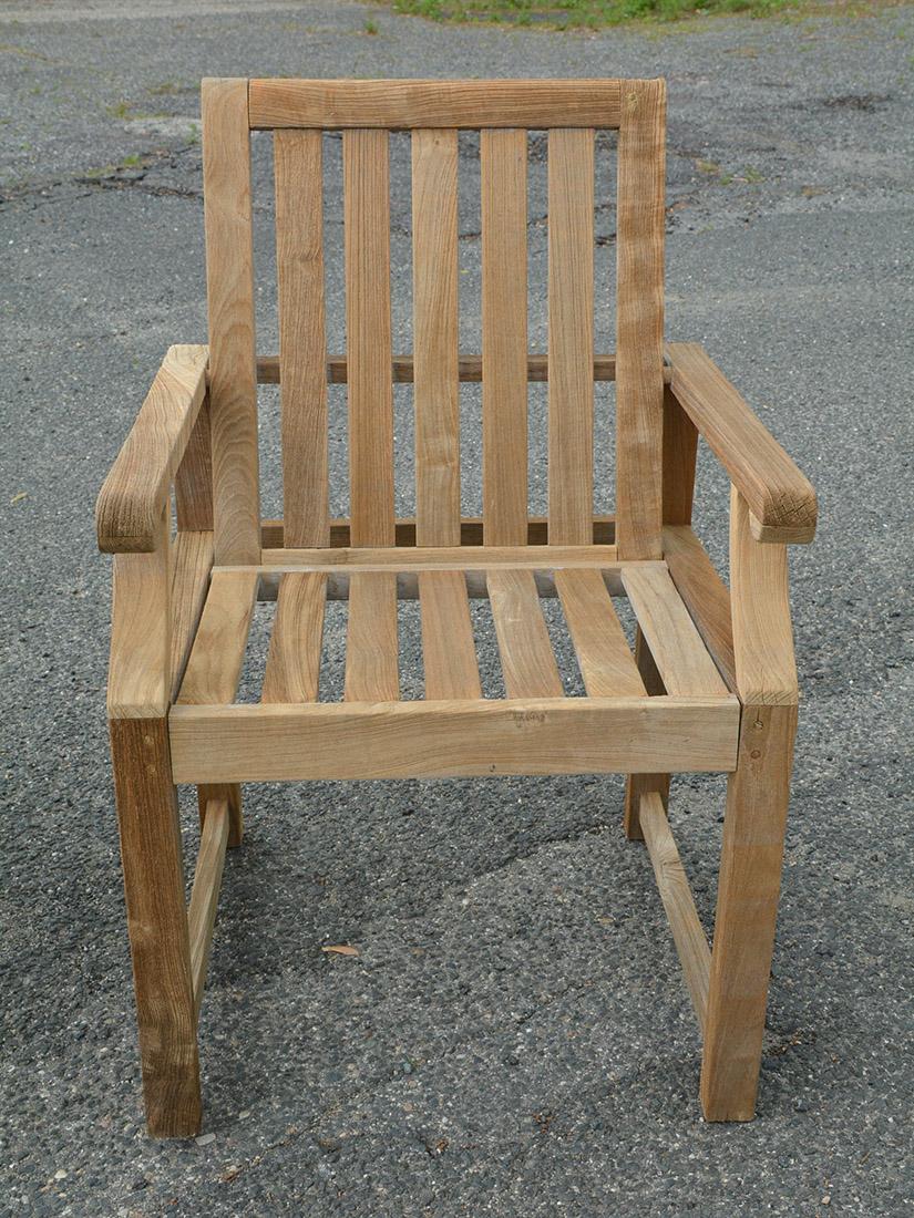 Vintage Outdoor Garden Teak Dining Table and Chairs Set 3