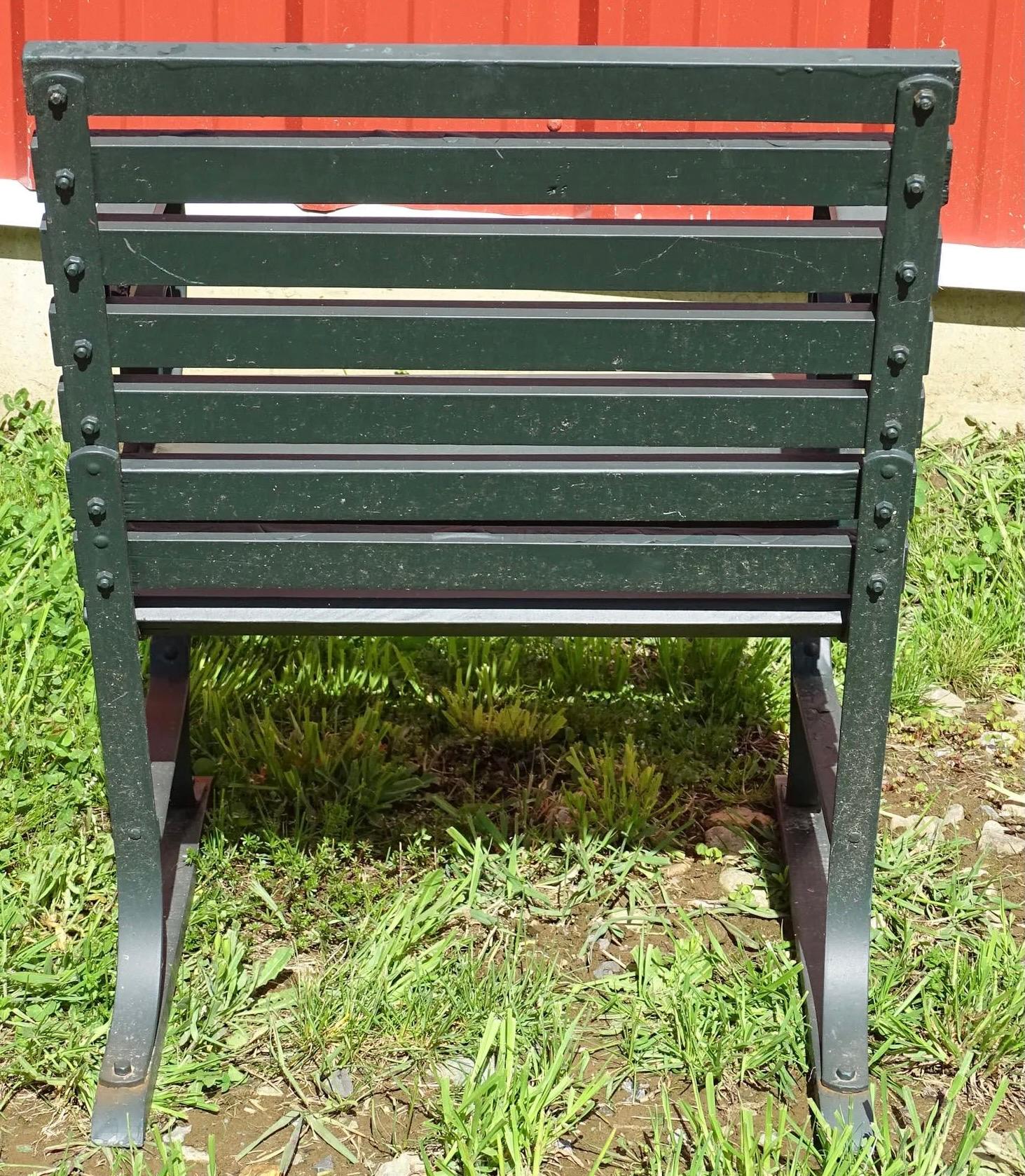Painted Vintage Outdoor Porch or Garden Lounge Chairs