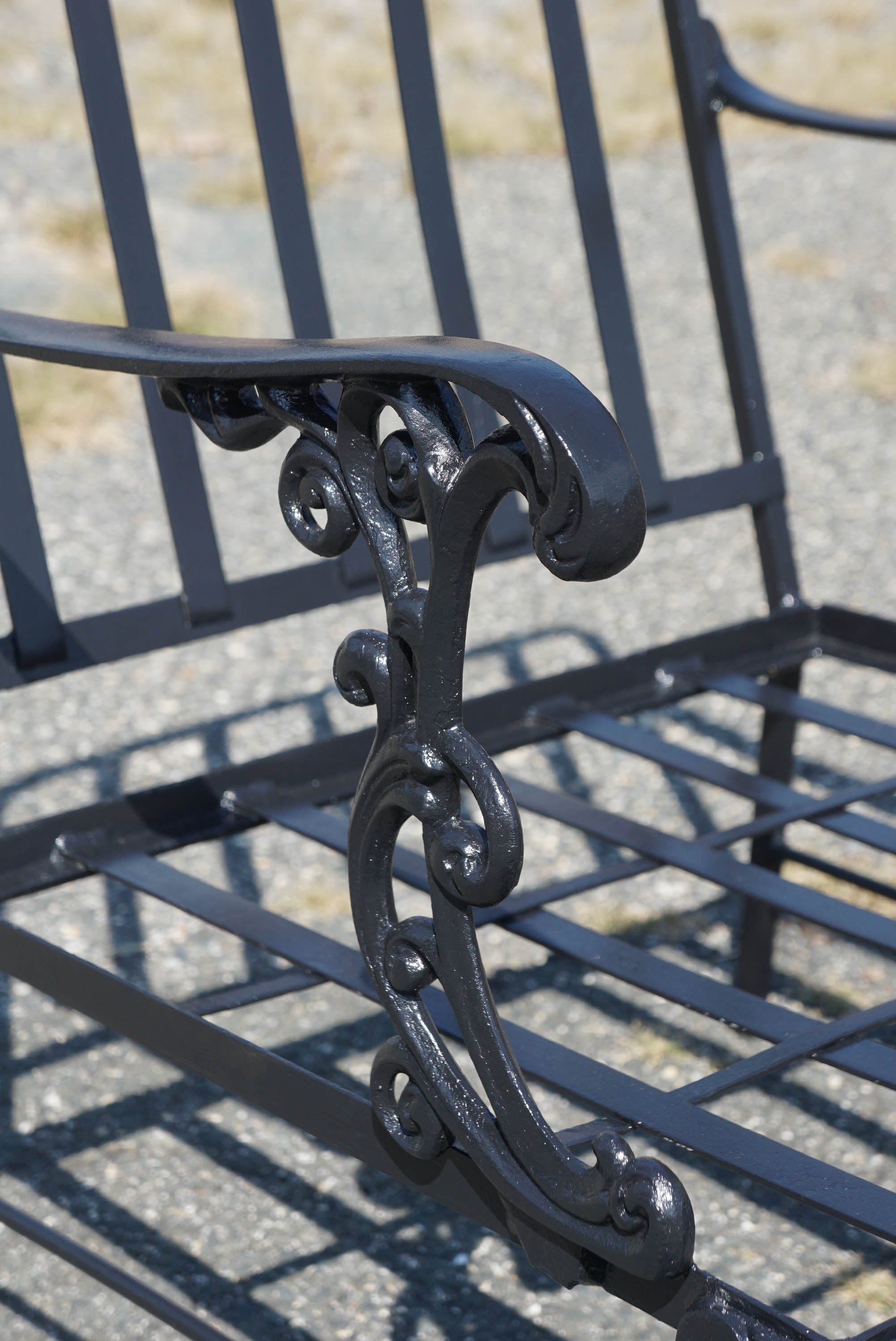 vintage metal lounge chair