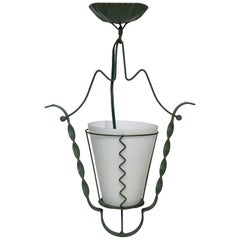 Vintage Outdoor Swedish Modern Pendant