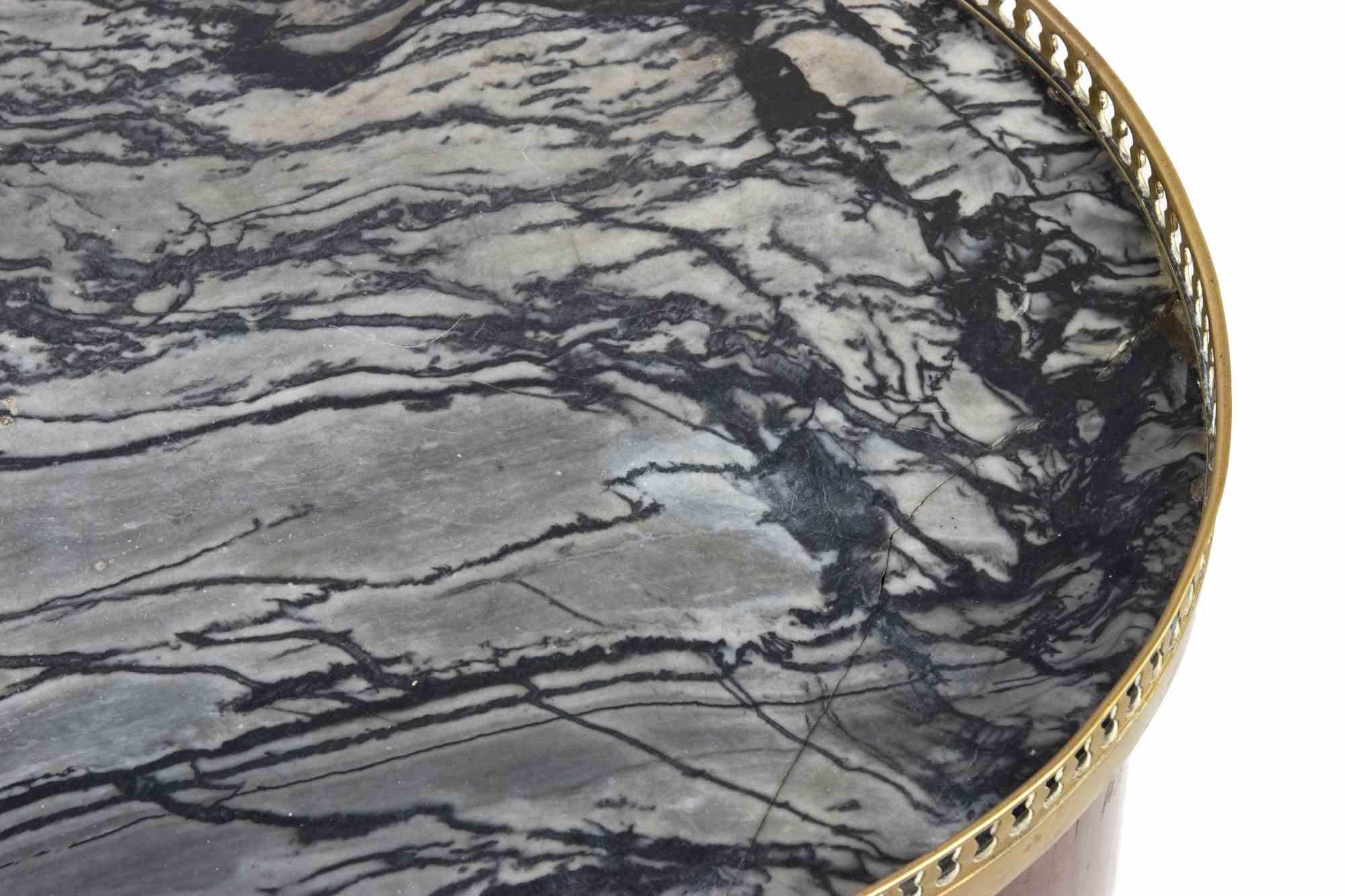Bois Chevet ovale vintage, Italie, début du 20e siècle en vente