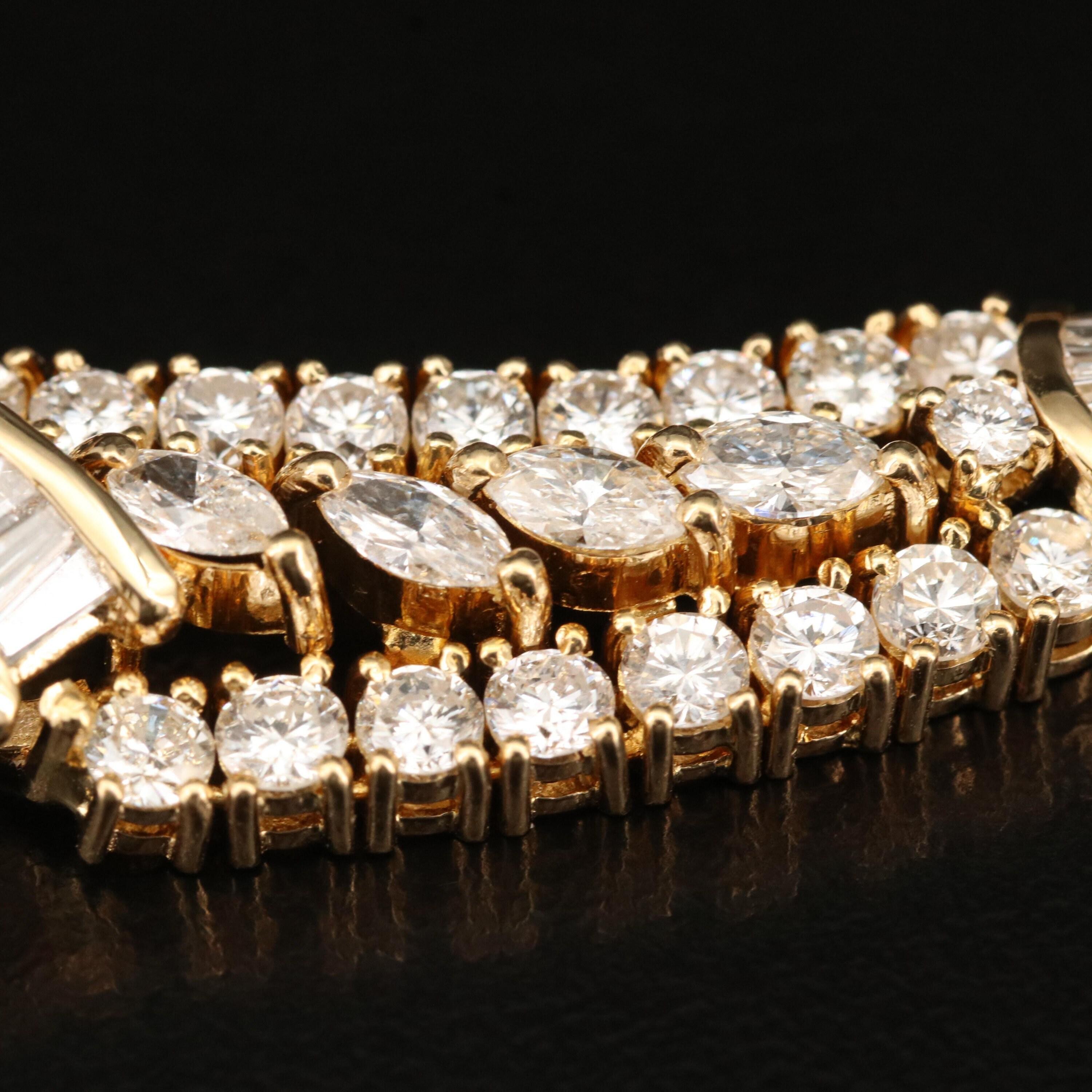 Vintage Oval Cut Sapphire Diamanten Halskette, 18K Gold im Zustand „Neu“ im Angebot in Orlando, Florida