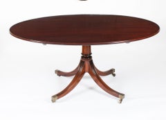 Vintage Oval Dining Table & 6 Chairs by William Tillman 20th Century