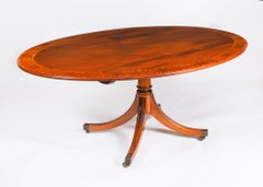 Vintage Oval Dining Table & 6 sheild back chairs by William Tillman 20th Century