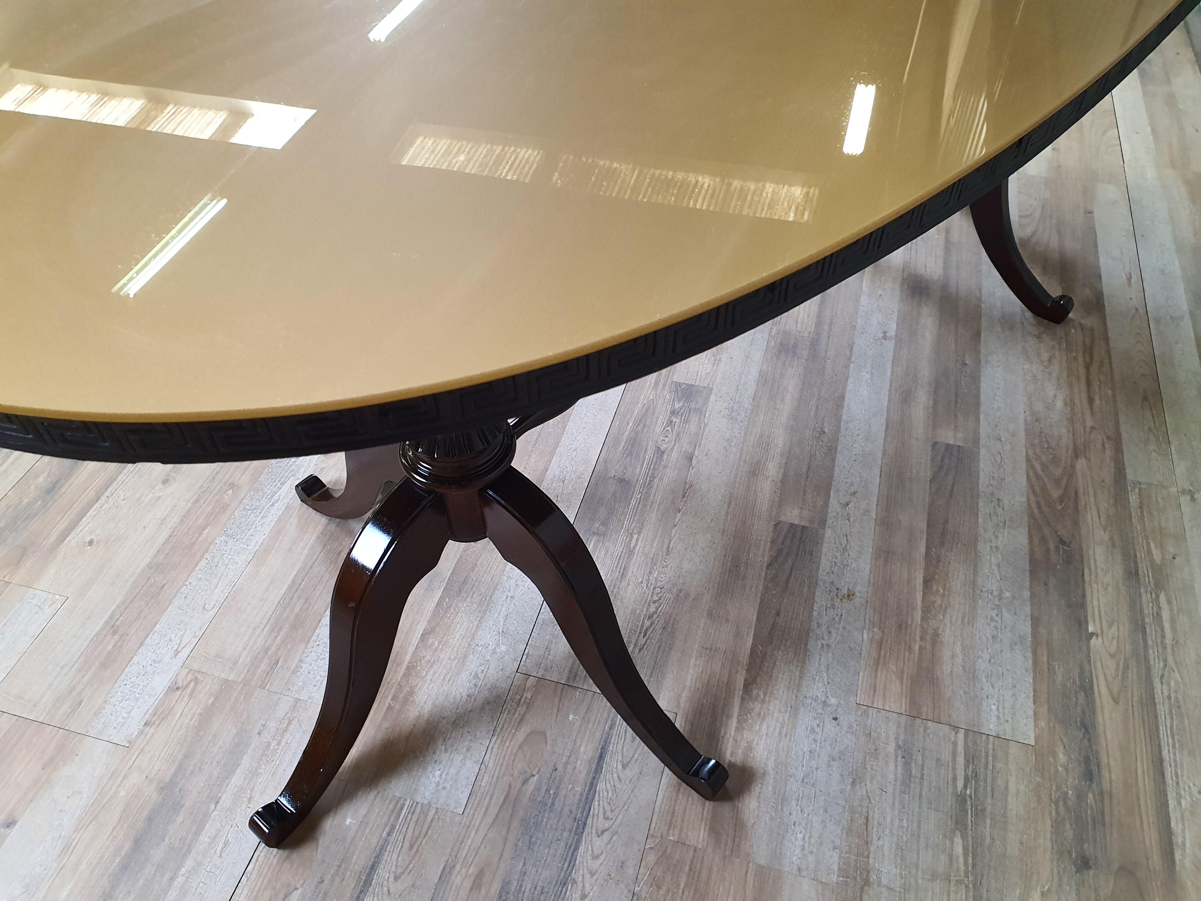 Vintage Oval Dining Table 2