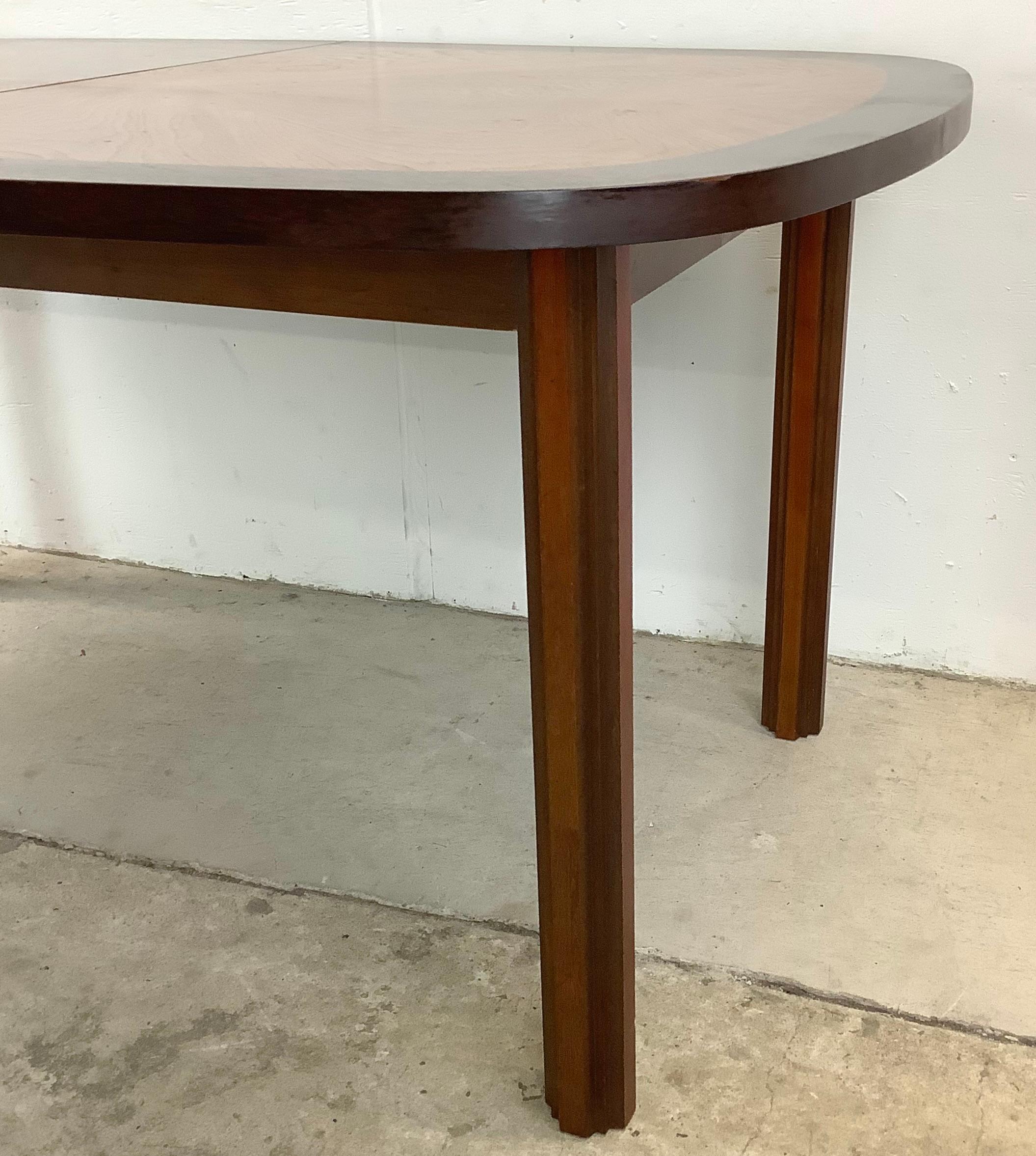 Vintage Oval Dining Table With Two Leaves- lane tower suite 11