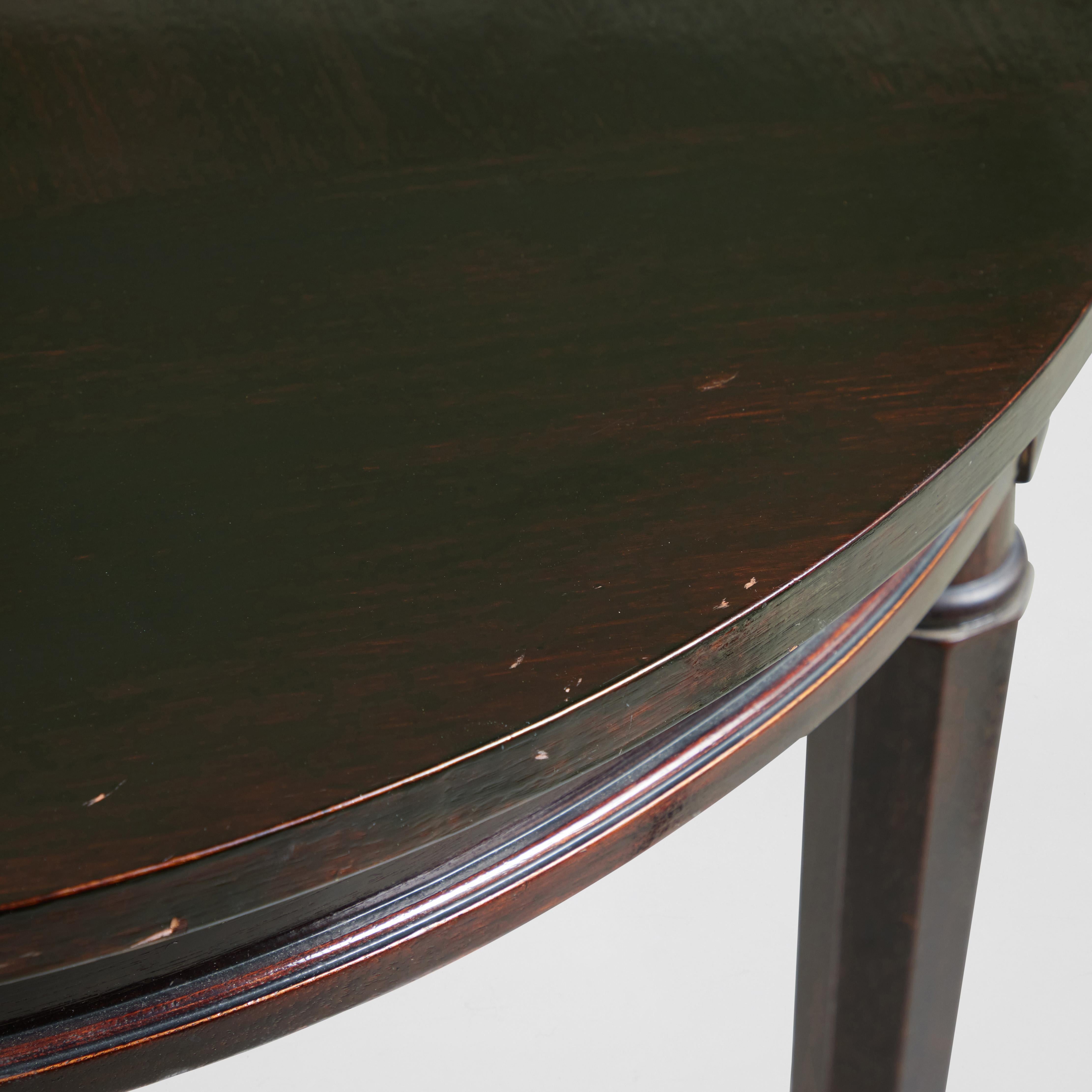 Vintage Oval Extension Dining Table 2