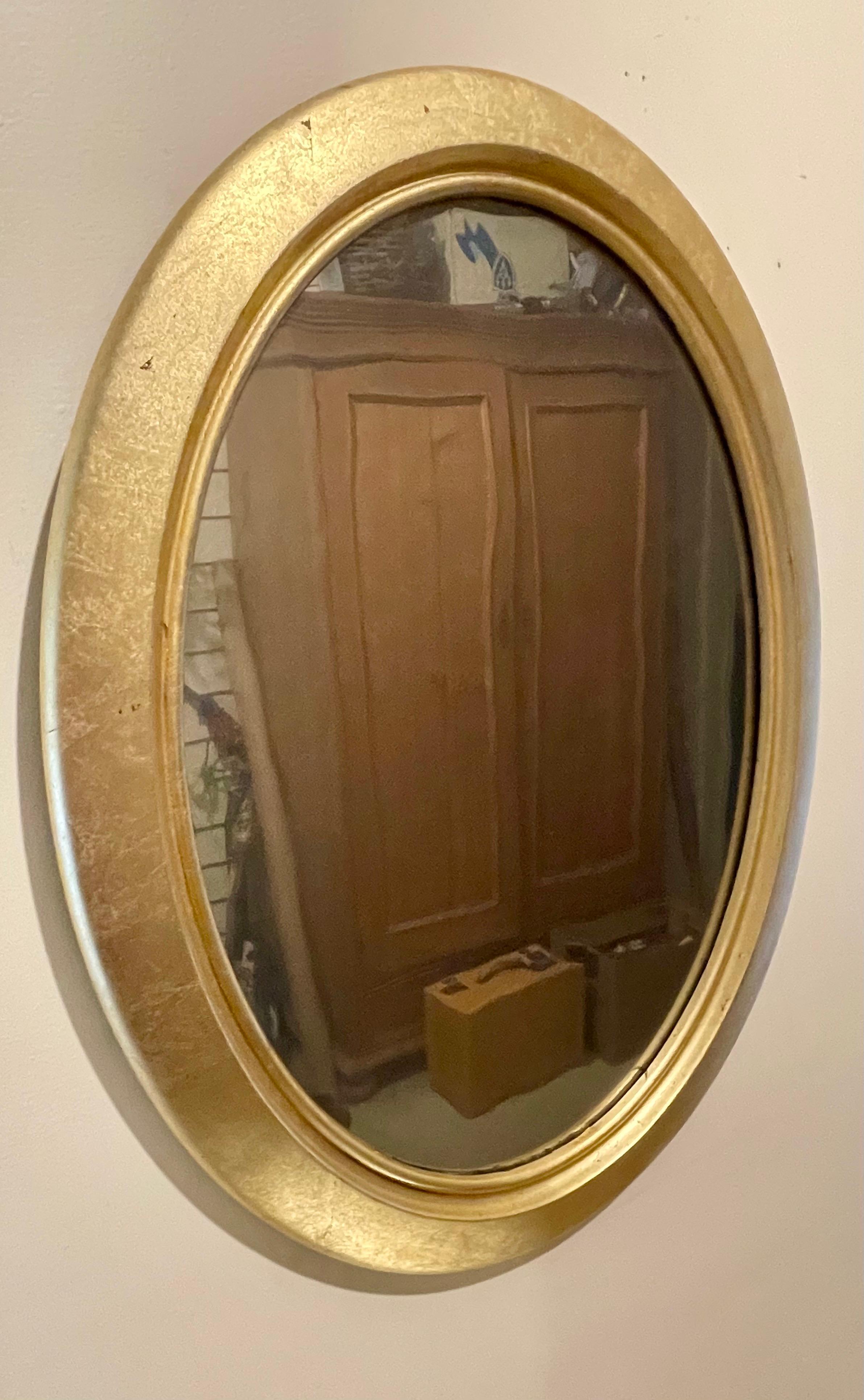 Vintage Oval Gilt Mirror B. Altman Co. NY (Spiegel) im Angebot