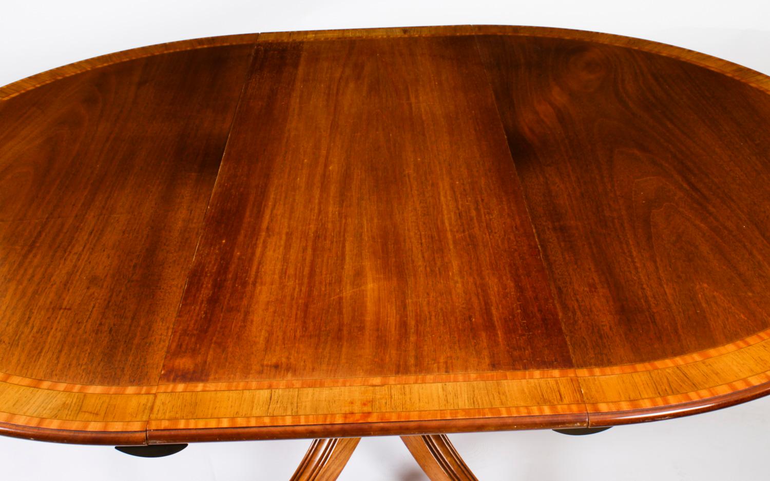Vintage Oval Table & 6 Chairs by William Tillman 20th Century 3