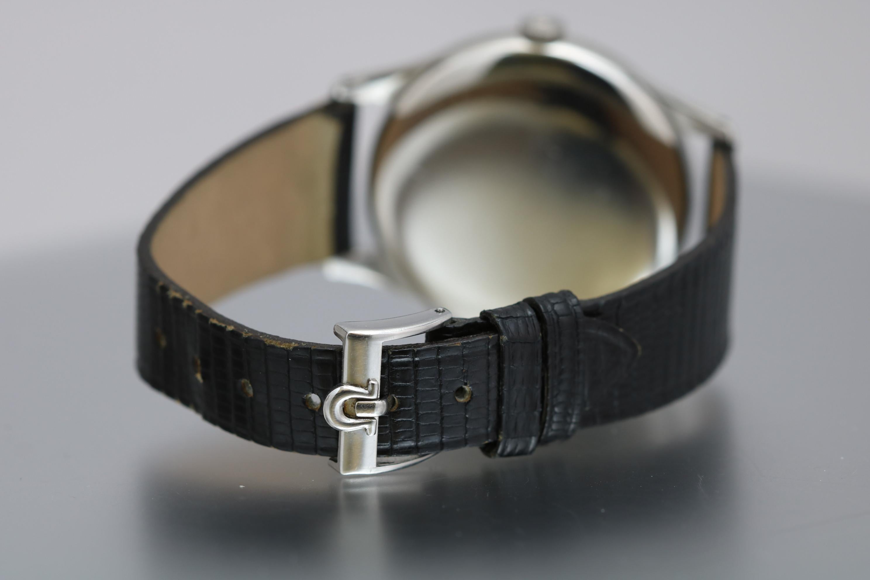 Vintage Oversized Stainless Steel Omega Ref 2609 Wristwatch, circa 1950 1