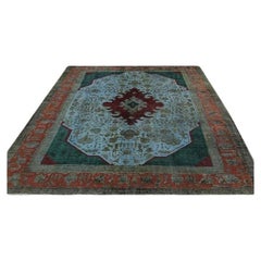 Vintage Overdyed 10x13 Persian Area Rug