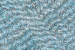 Vintage Overdyed Carpet, Aqua