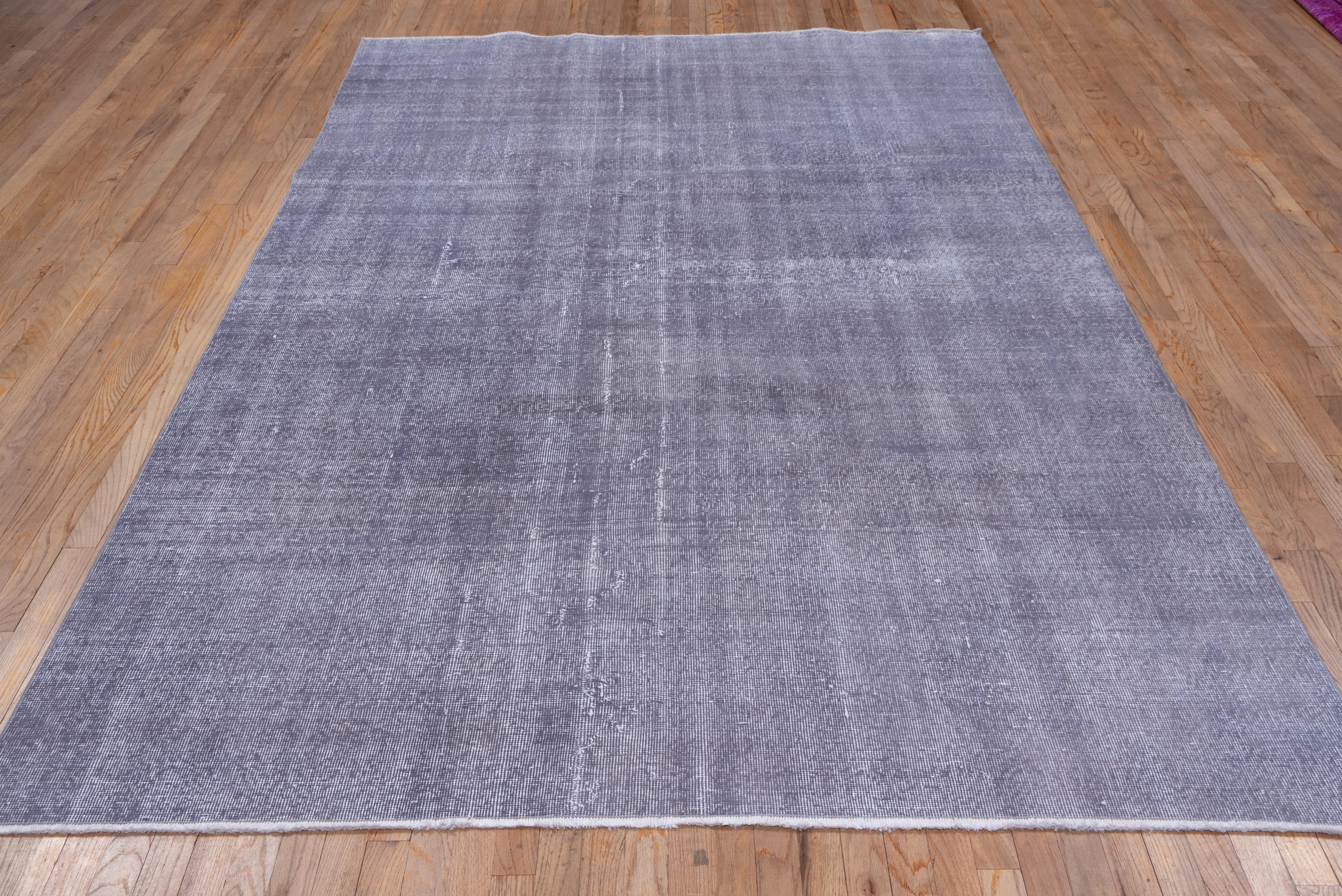 Turkish Vintage Overdyed Carpet, Soft Palette For Sale