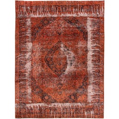 Vintage Overdyed Rug