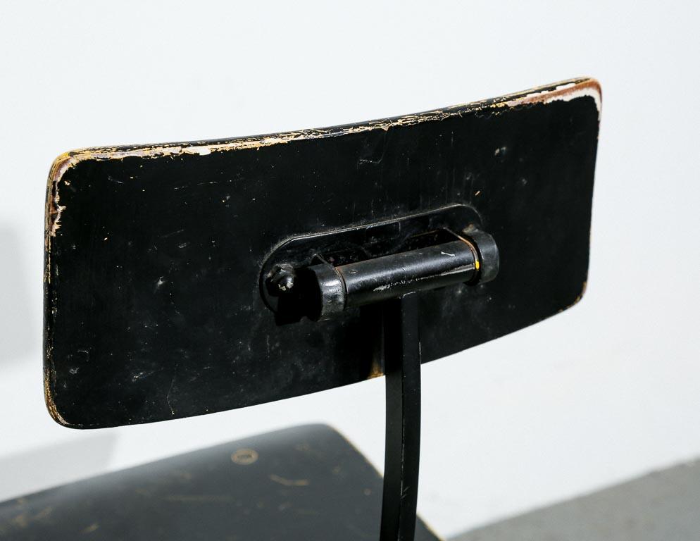 Aluminum Vintage Overpainted Kevi Task Chair