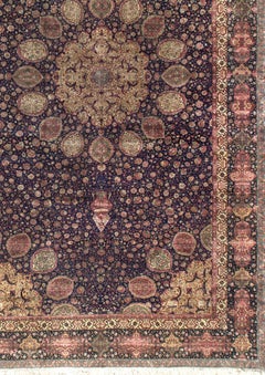 Ardabil Carpet - Vintage Oversize Extremely Fine Tabriz, circa 1920 15' x 27'